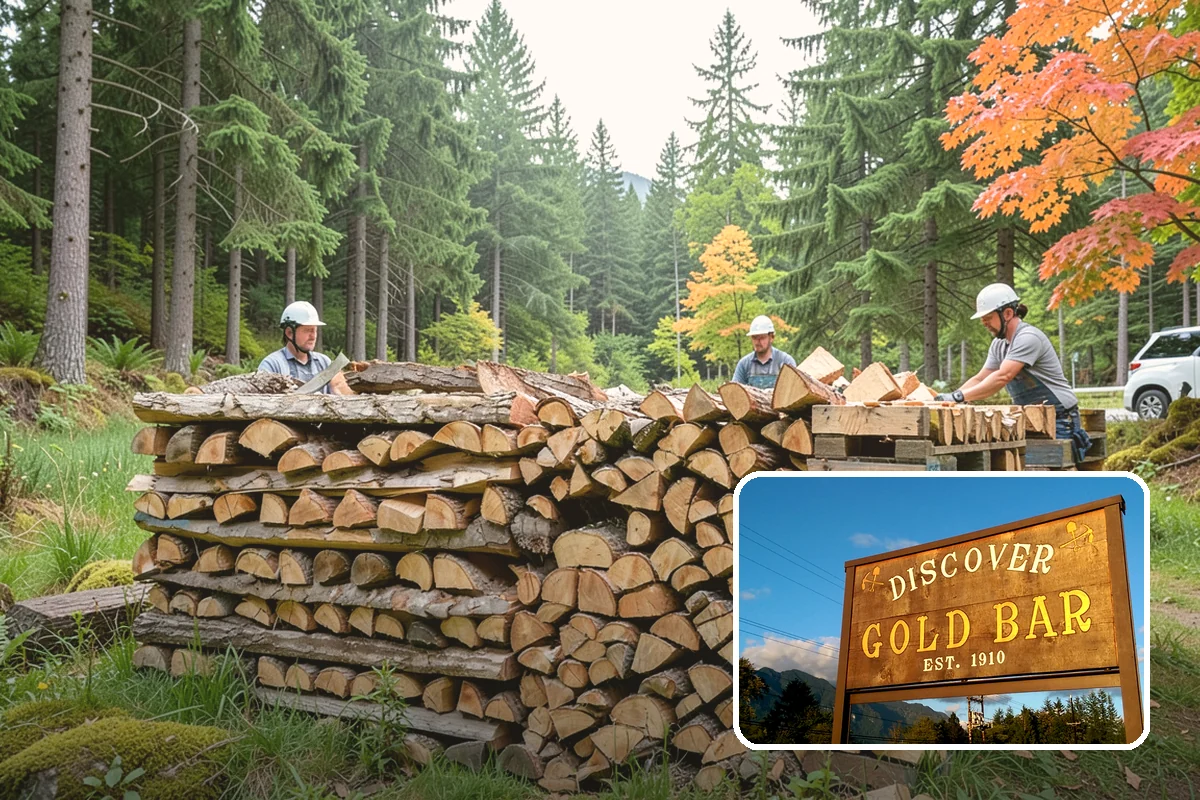 Kiln-Dried Firewood in Gold Bar, Snohomish County, WA - Extremely low moisture for instant, reliable lighting