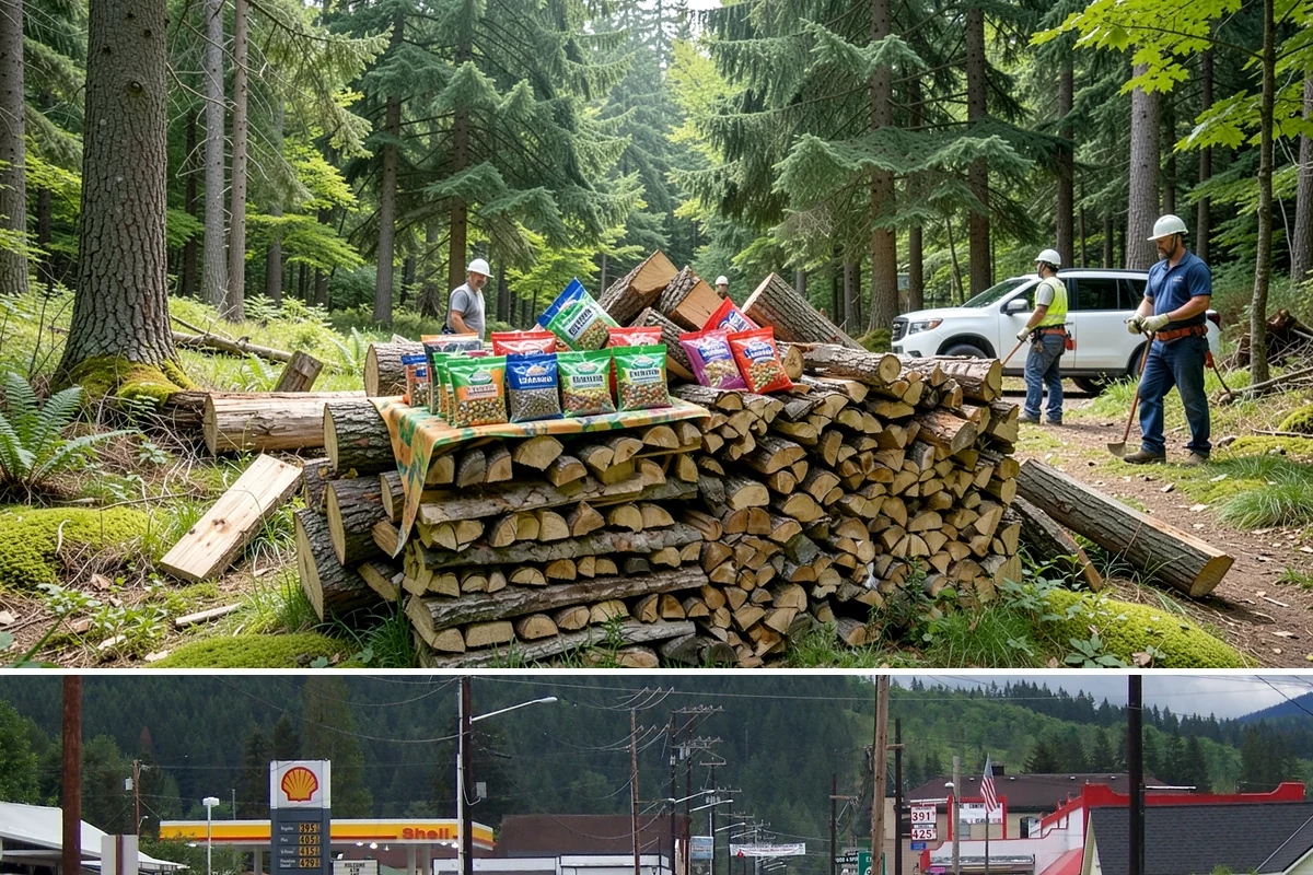 Kiln-Dried Firewood in Granite Falls, Snohomish County, WA - Kiln-dried wood is available year-round and is especially valuable during the wettest winter months when air-dried wood struggles.