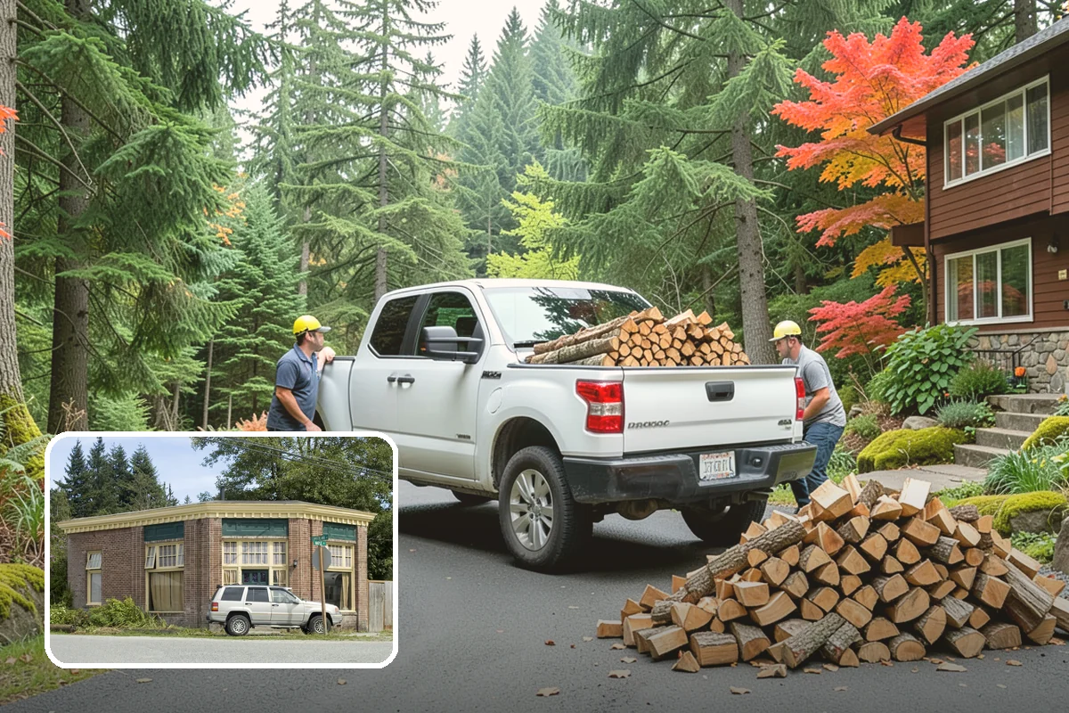 Kiln-Dried Firewood in Hamilton, Skagit County, WA - Extremely low moisture for instant, reliable lighting