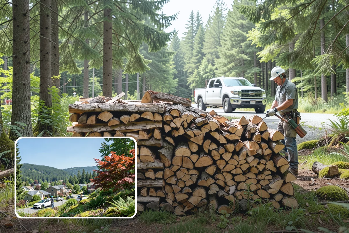Kiln-Dried Firewood in Index, Snohomish County, WA - Extremely low moisture for instant, reliable lighting