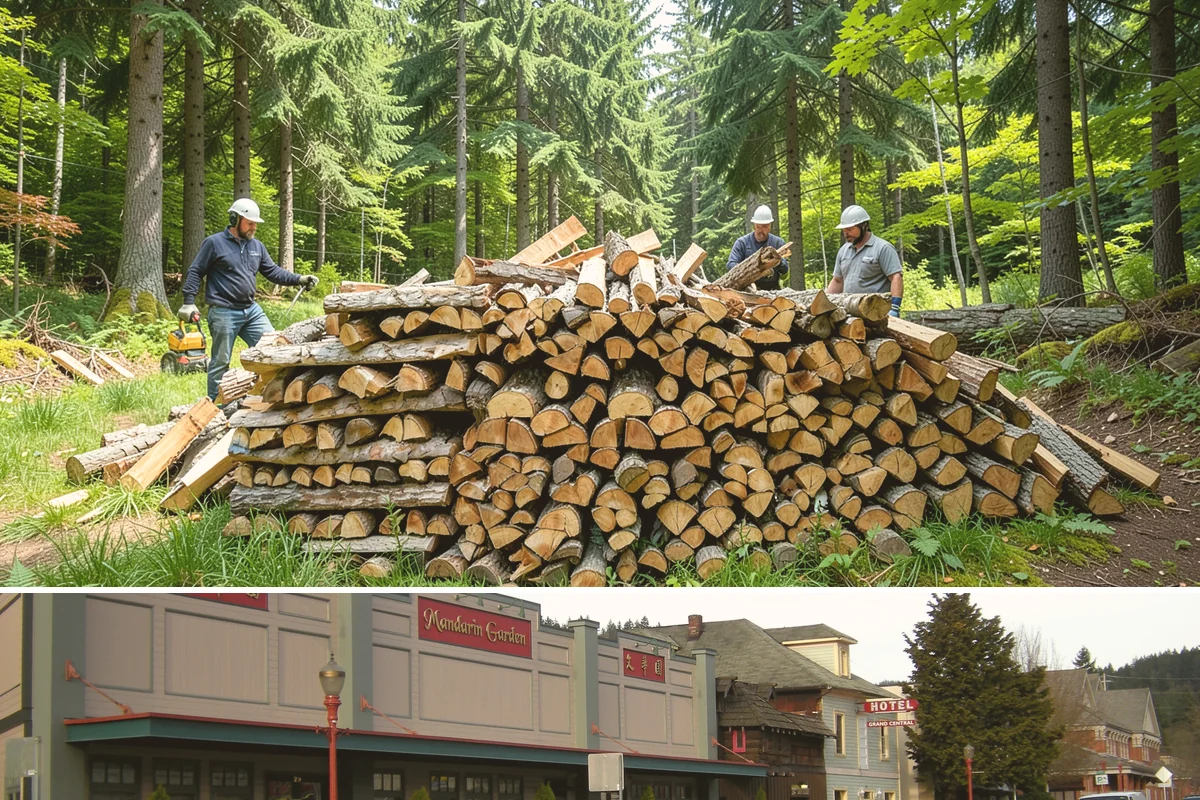 Kiln-Dried Firewood in Issaquah, King County, WA - Kiln-dried wood is available year-round and is especially valuable during the wettest winter months when air-dried wood struggles.