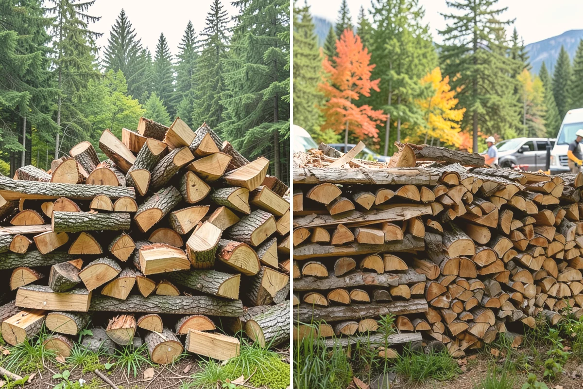 Kiln-Dried Firewood in Kirkland, King County, WA - Seasoned wood is loaded into our drying kiln