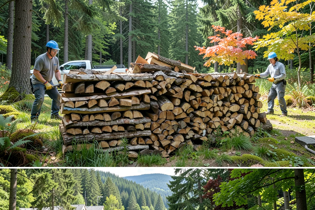 Kiln-Dried Firewood in Lake Forest Park, King County, WA - Kiln-dried wood is available year-round and is especially valuable during the wettest winter months when air-dried wood struggles.