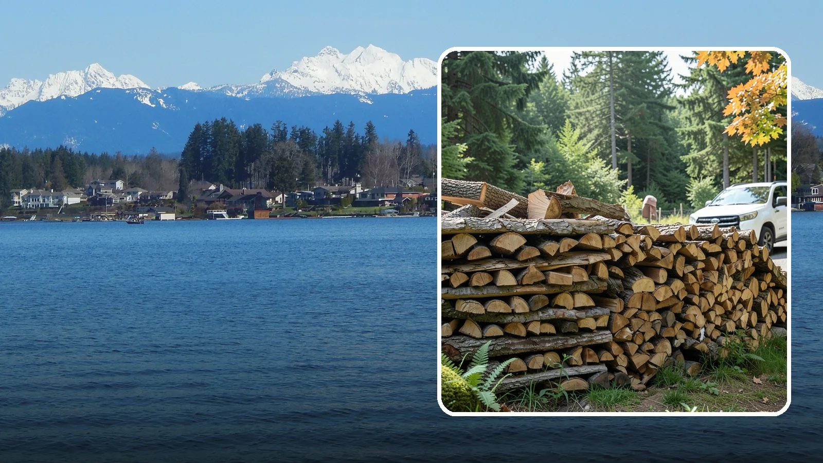 Kiln-Dried Firewood in Lake Stevens, Snohomish County, WA - Our kiln-dried firewood is heat-dried to a very low moisture level, so it lights instantly and burns hot even in soggy Pacific...