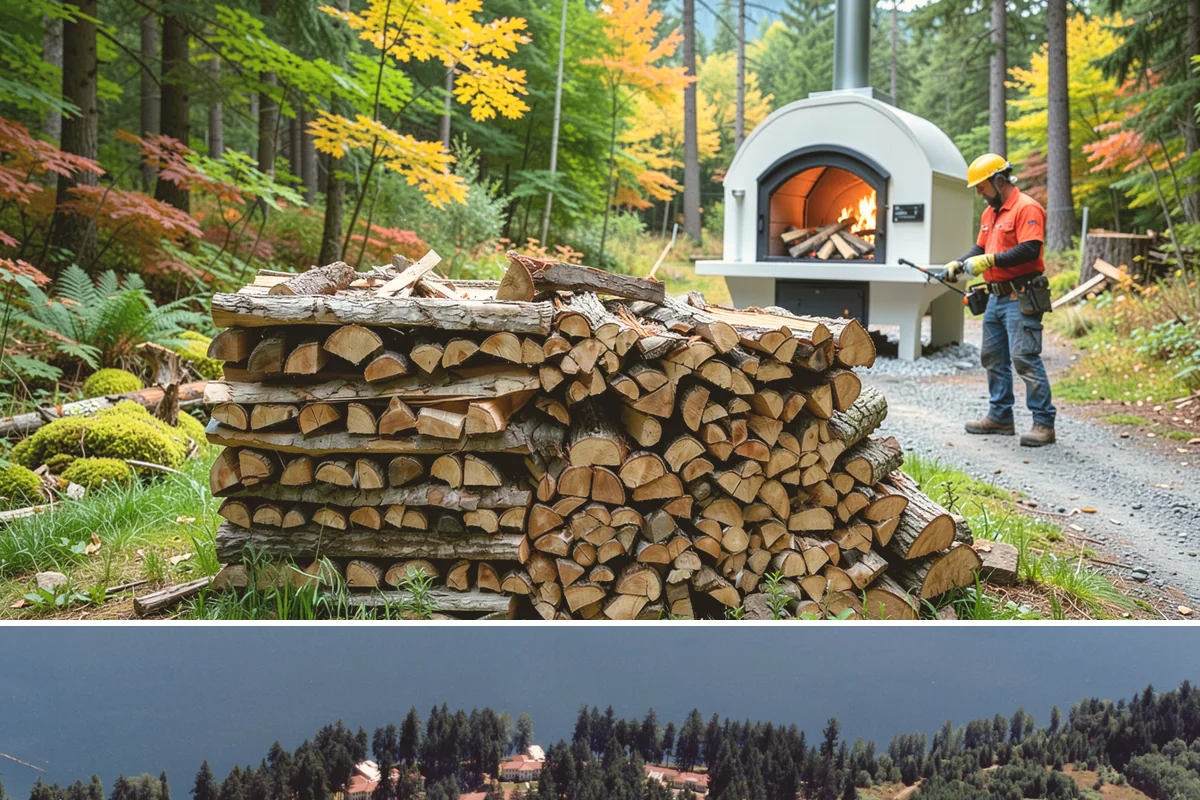 Kiln-Dried Firewood in Lakewood, Pierce County, WA - Kiln-dried wood is available year-round and is especially valuable during the wettest winter months when air-dried wood struggles.