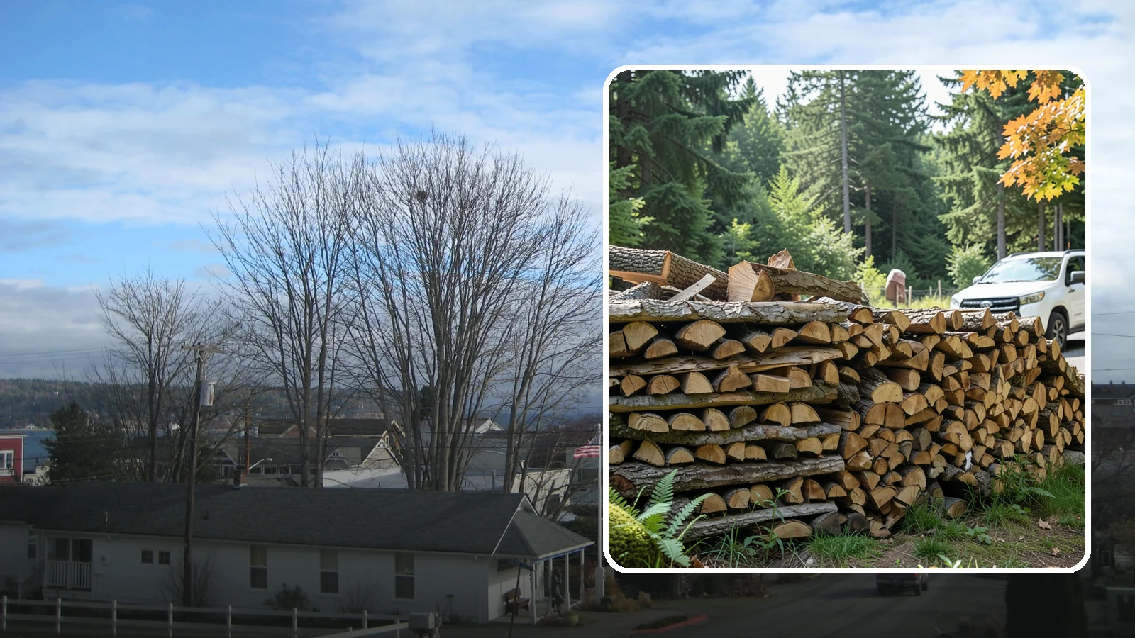 Kiln-Dried Firewood in Langley, Island County, WA - Our kiln-dried firewood is heat-dried to a very low moisture level, so it lights instantly and burns hot even in soggy Pacific...