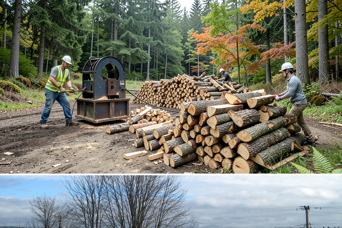 Kiln-Dried Firewood in Langley, Island County, WA - Kiln-dried wood is available year-round and is especially valuable during the wettest winter months when air-dried wood struggles.