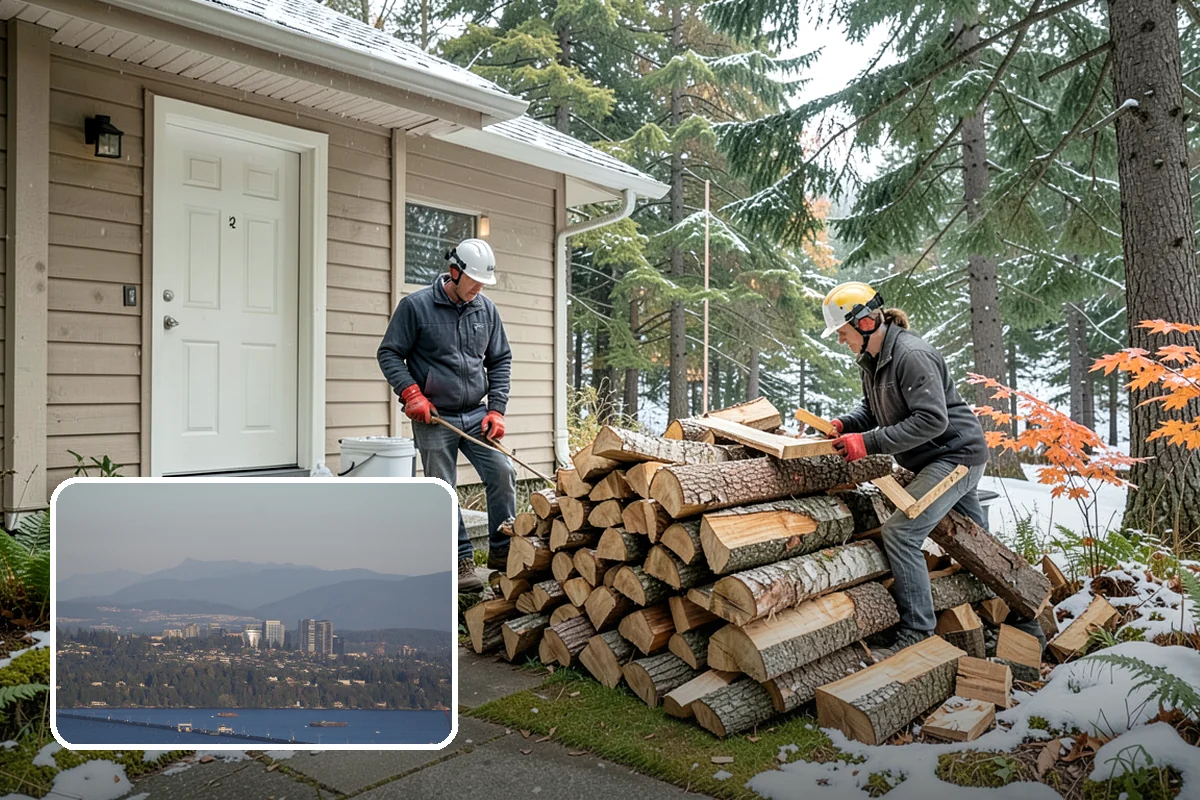 Kiln-Dried Firewood in Medina, King County, WA - Extremely low moisture for instant, reliable lighting