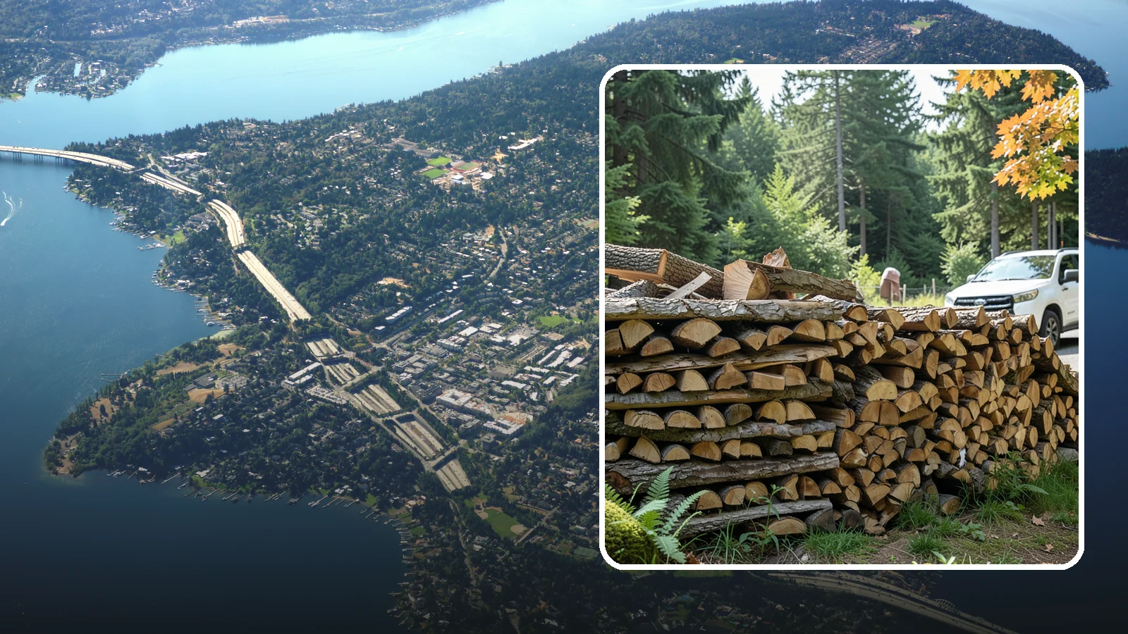 Kiln-Dried Firewood in Mercer Island, King County, WA - Our kiln-dried firewood is heat-dried to a very low moisture level, so it lights instantly and burns hot even in soggy Pacific...