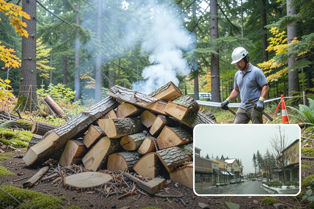 Kiln-Dried Firewood in Mill Creek, Snohomish County, WA - Extremely low moisture for instant, reliable lighting