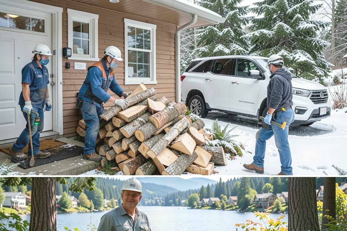 Kiln-Dried Firewood in Milton, King County, WA - Kiln-dried wood is available year-round and is especially valuable during the wettest winter months when air-dried wood struggles.