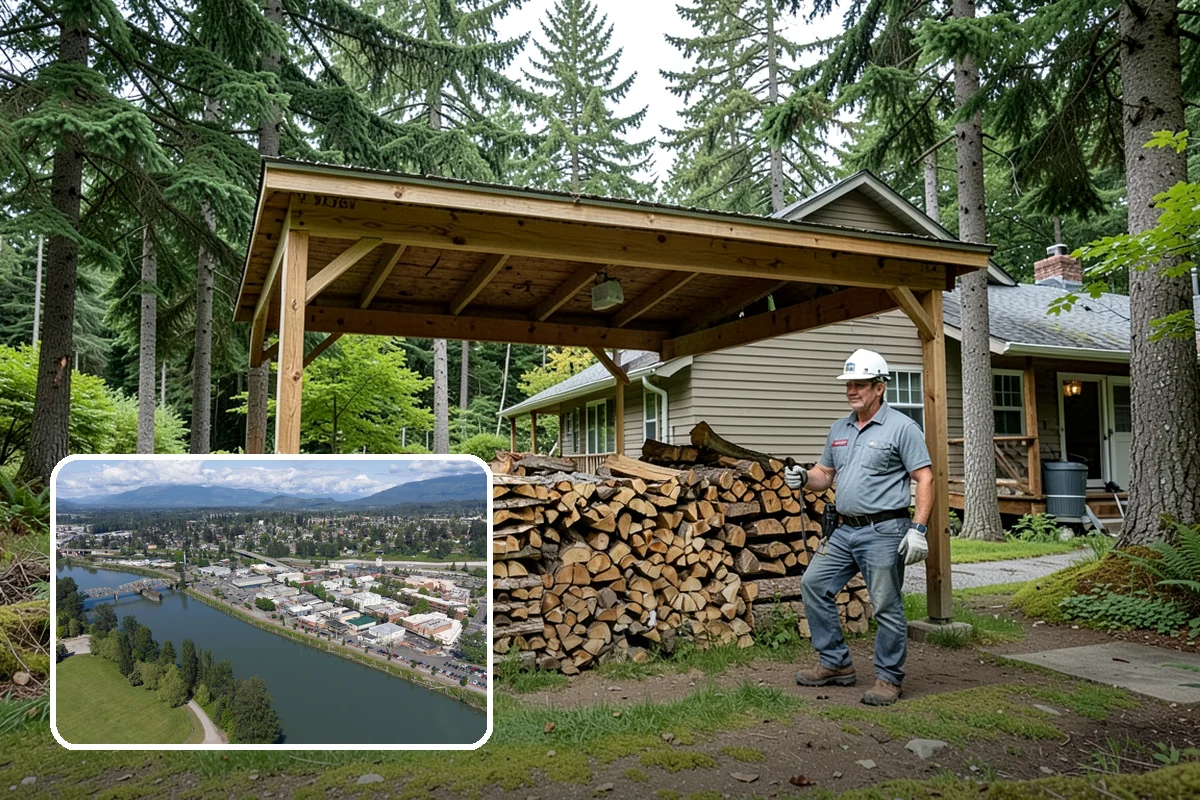 Kiln-Dried Firewood in Mount Vernon, WA - Extremely low moisture for instant, reliable lighting