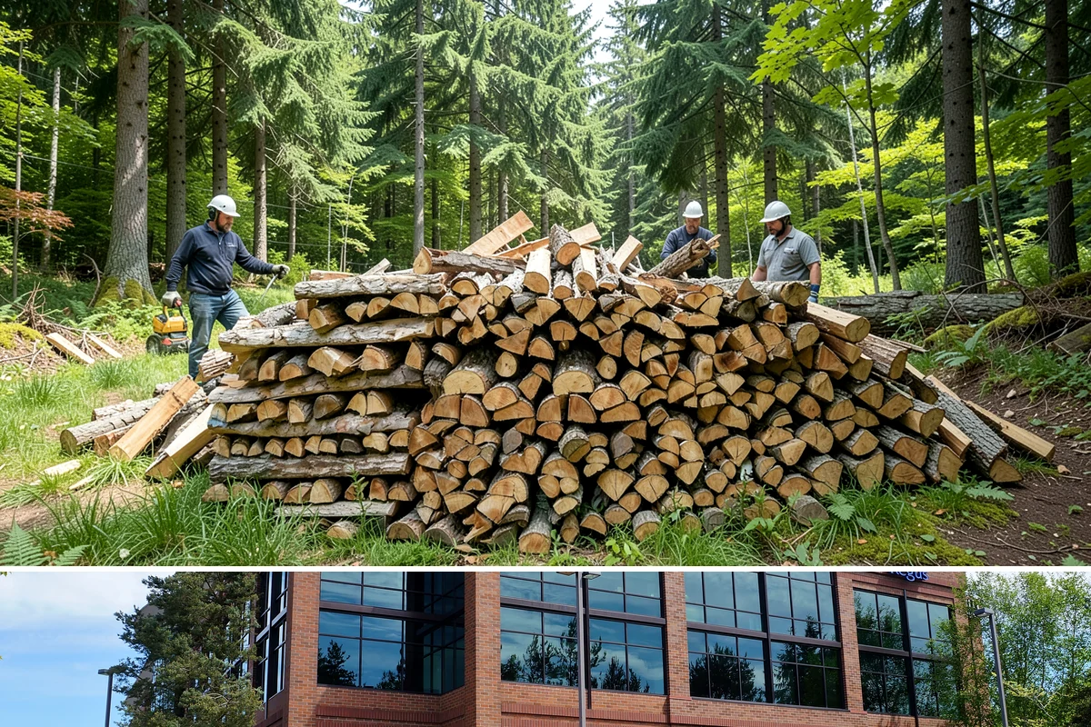 Kiln-Dried Firewood in Mountlake Terrace, WA - Kiln-dried wood is available year-round and is especially valuable during the wettest winter months when air-dried wood struggles.