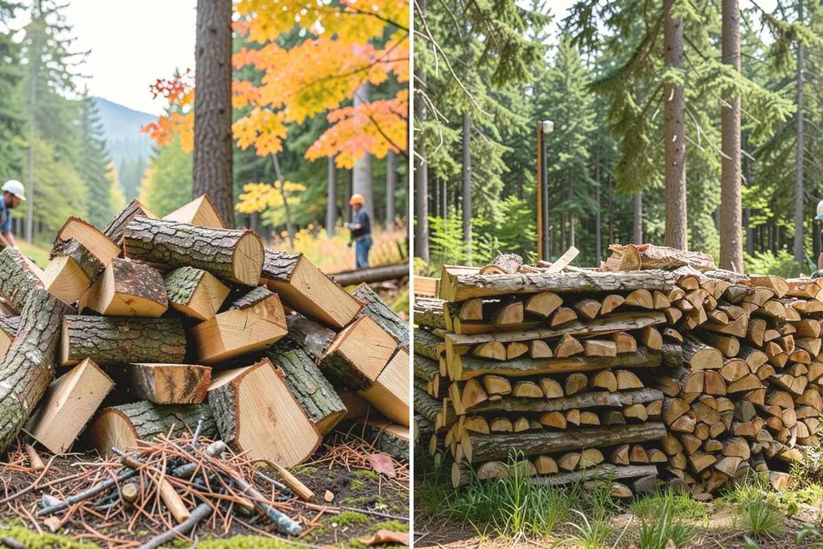 Kiln-Dried Firewood in Mukilteo, Snohomish County, WA - Seasoned wood is loaded into our drying kiln