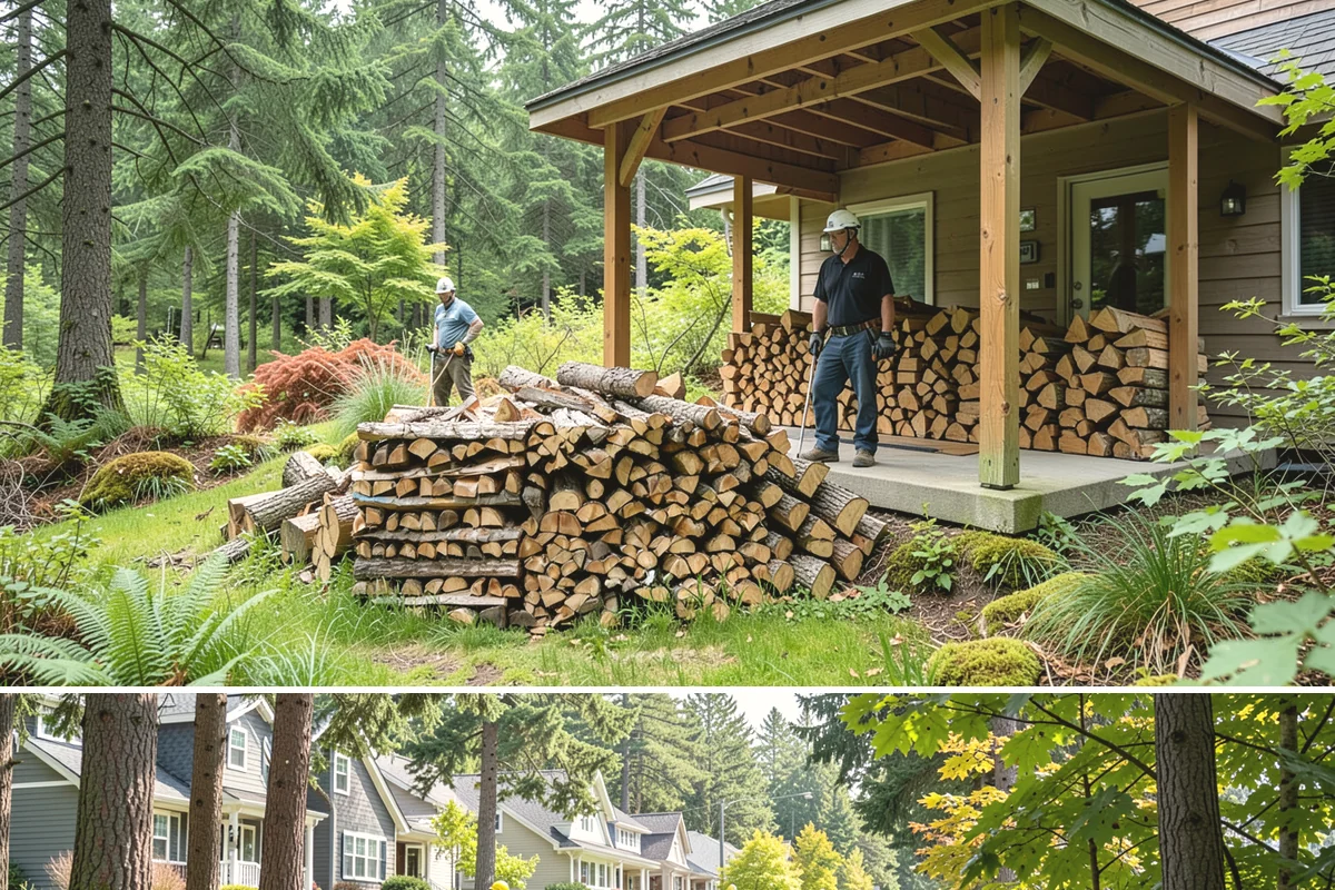 Kiln-Dried Firewood in Normandy Park, King County, WA - Kiln-dried wood is available year-round and is especially valuable during the wettest winter months when air-dried wood struggles.