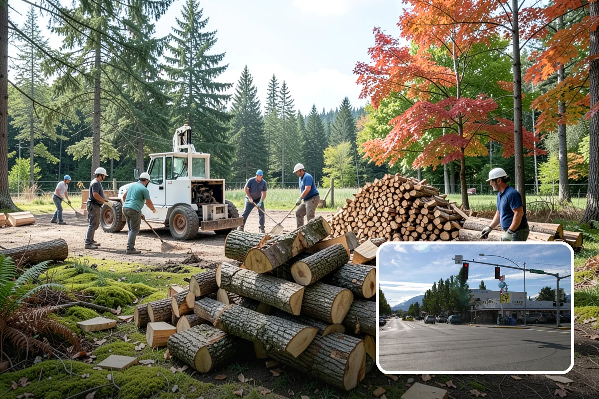 Kiln-Dried Firewood in North Bend, King County, WA - Extremely low moisture for instant, reliable lighting
