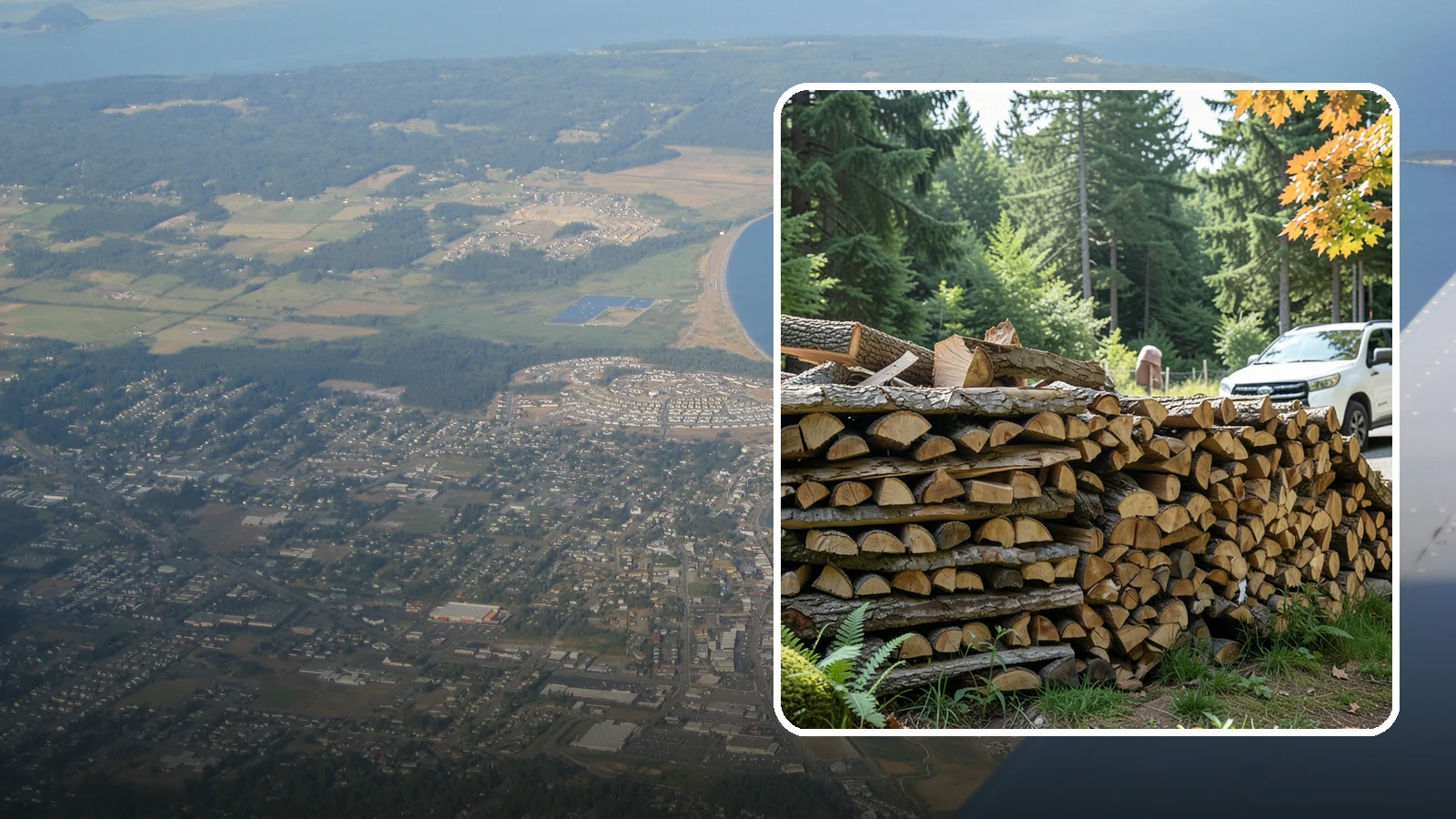 Kiln-Dried Firewood in Oak Harbor, Island County, WA - Our kiln-dried firewood is heat-dried to a very low moisture level, so it lights instantly and burns hot even in soggy Pacific...