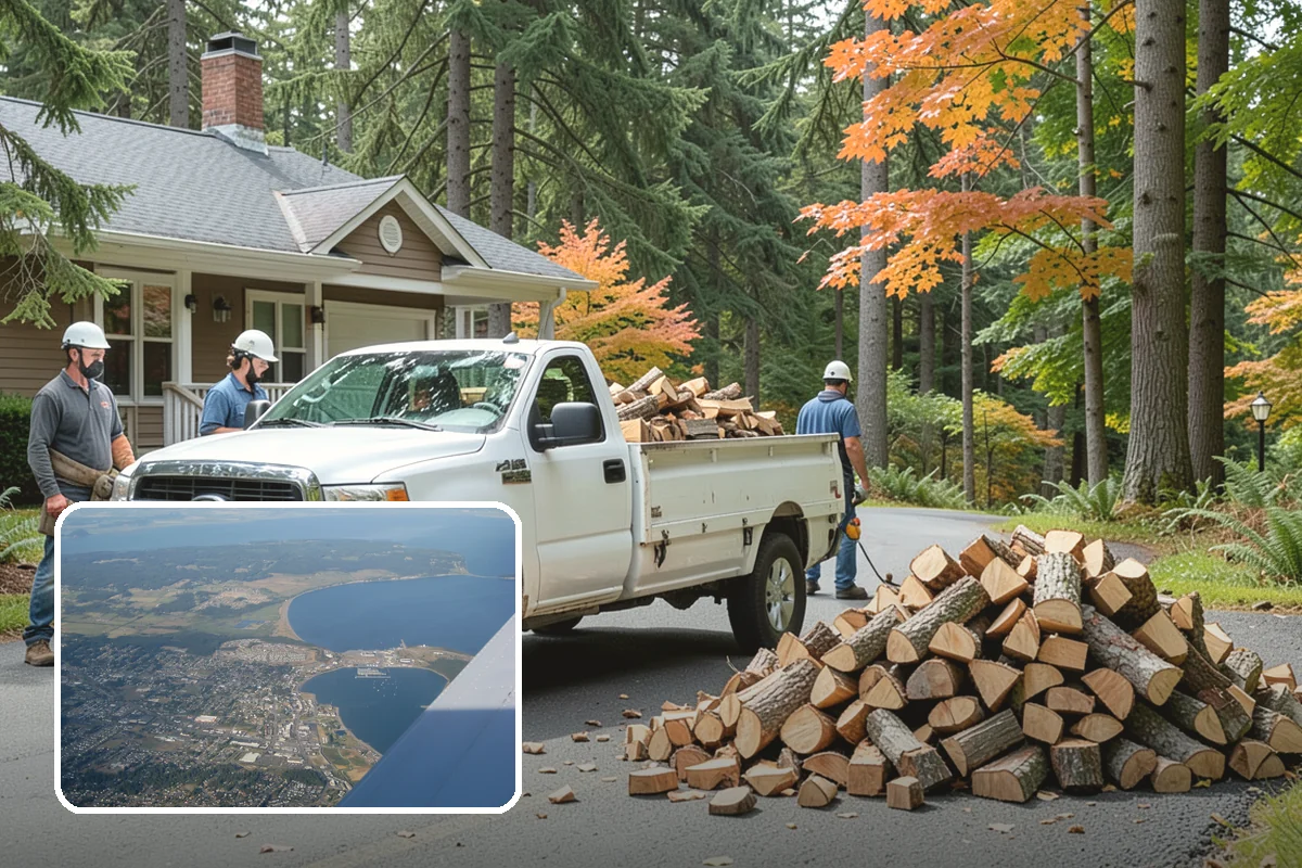 Kiln-Dried Firewood in Oak Harbor, Island County, WA - Extremely low moisture for instant, reliable lighting