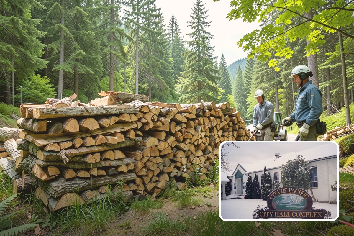 Kiln-Dried Firewood in Pacific, King County, WA - Extremely low moisture for instant, reliable lighting