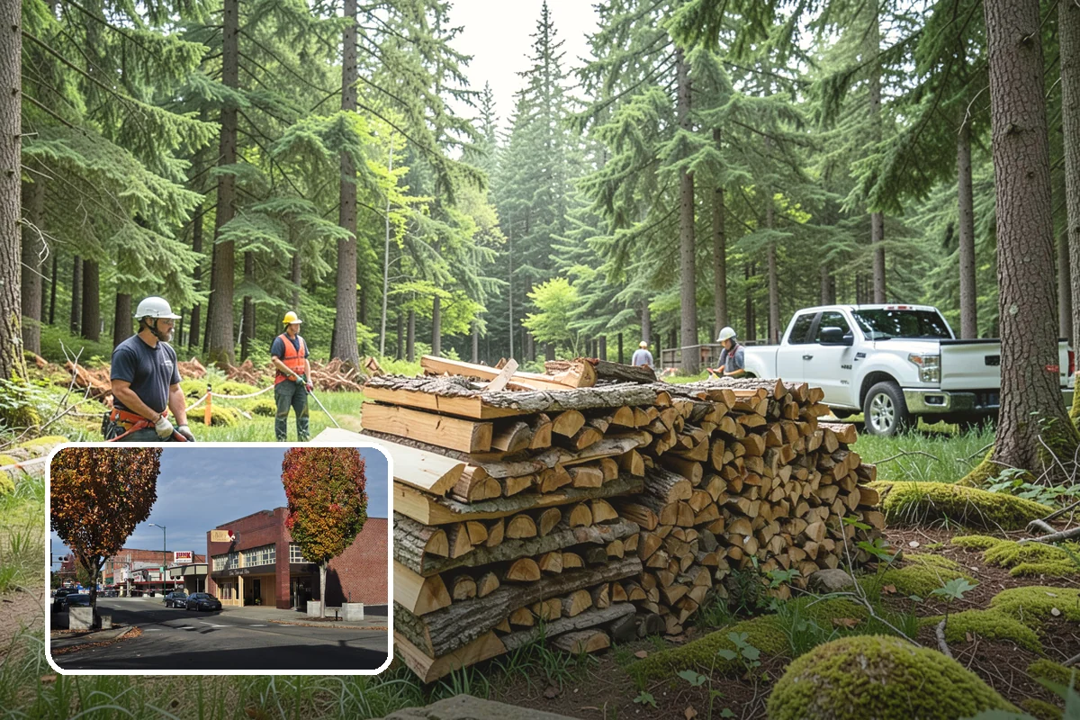 Kiln-Dried Firewood in Puyallup, Pierce County, WA - Extremely low moisture for instant, reliable lighting