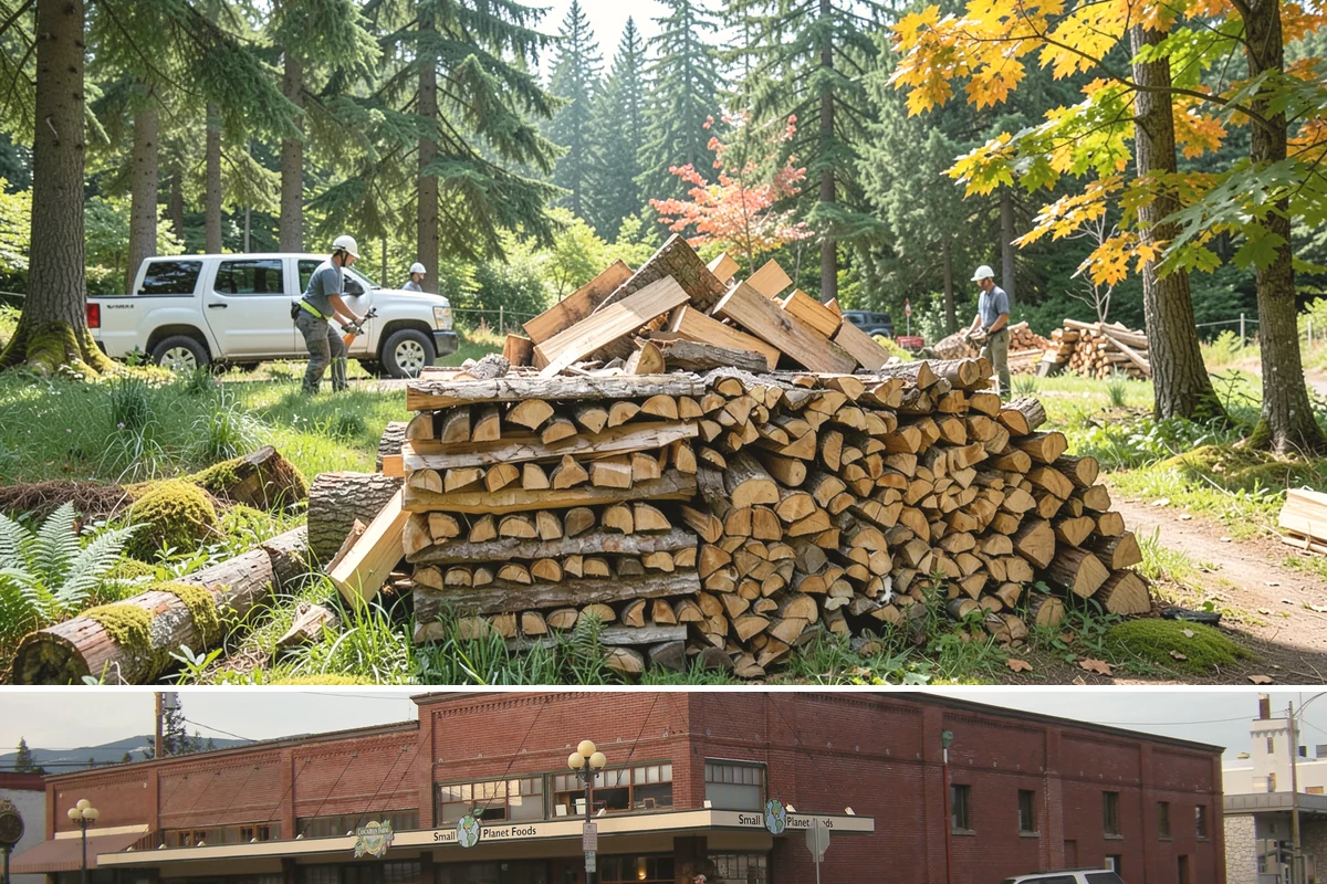 Kiln-Dried Firewood in Sedro-Woolley, Skagit County, WA - Kiln-dried wood is available year-round and is especially valuable during the wettest winter months when air-dried wood struggles.