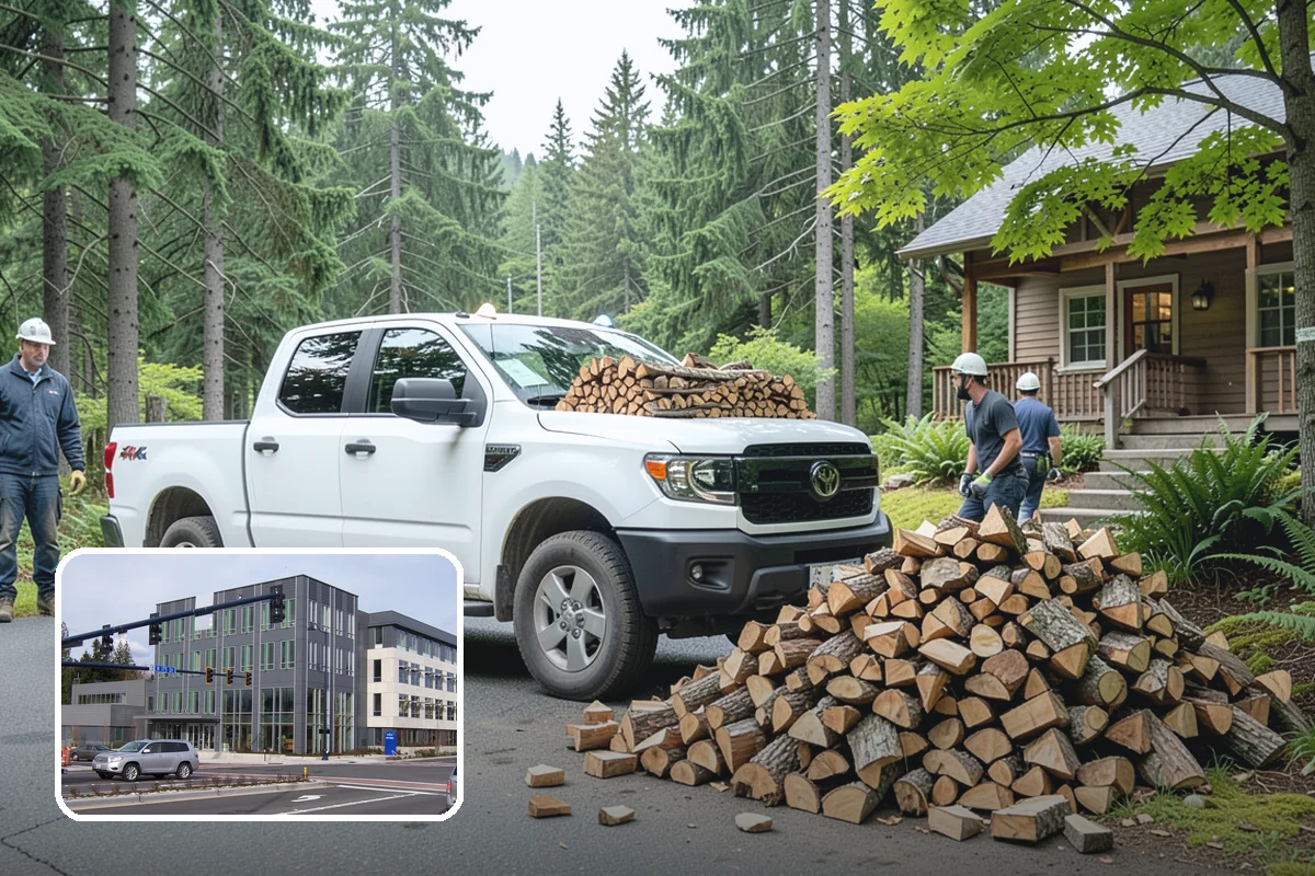 Kiln-Dried Firewood in Shoreline, King County, WA - Extremely low moisture for instant, reliable lighting