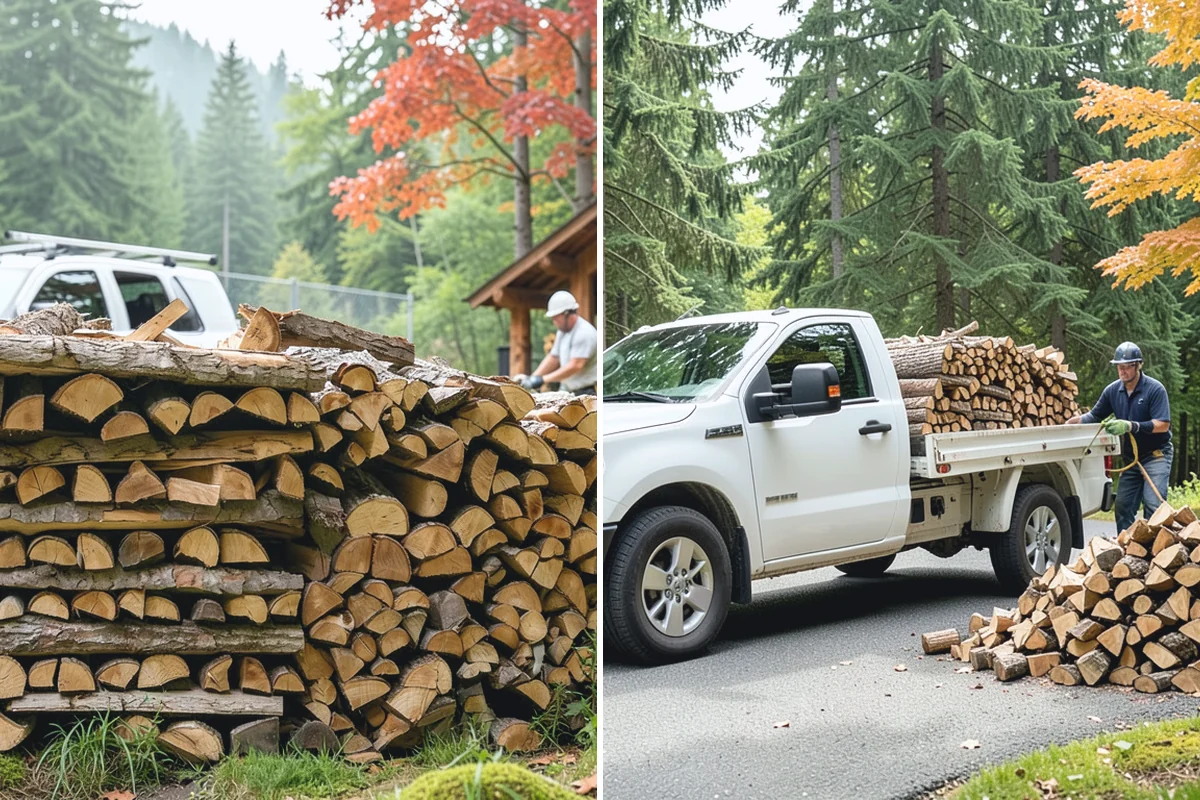 Kiln-Dried Firewood in Skykomish, King County, WA - Seasoned wood is loaded into our drying kiln
