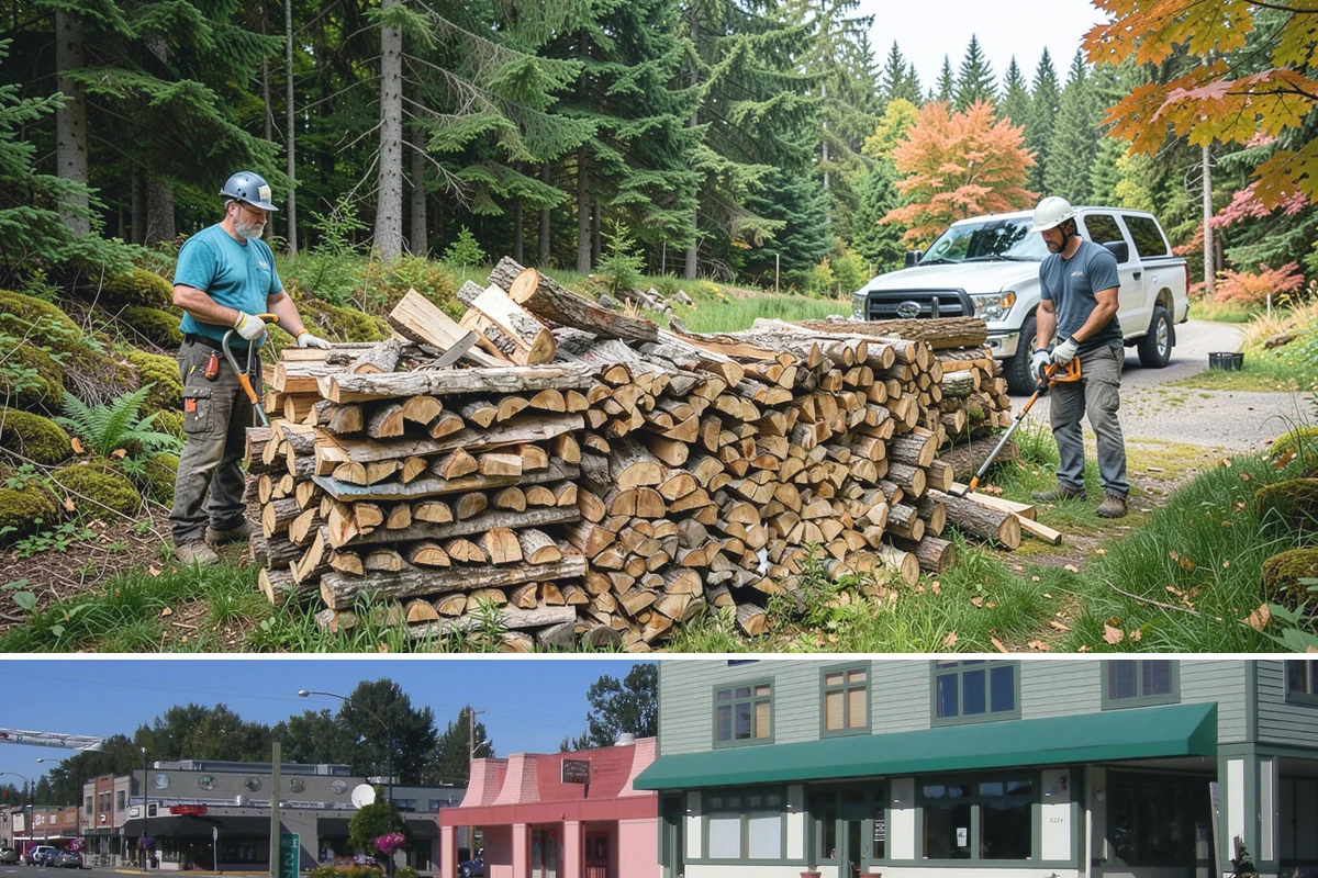 Kiln-Dried Firewood in Snoqualmie, King County, WA - Kiln-dried wood is available year-round and is especially valuable during the wettest winter months when air-dried wood struggles.
