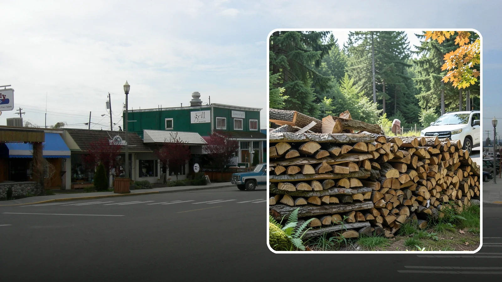 Kiln-Dried Firewood in Stanwood, Snohomish County, WA - Our kiln-dried firewood is heat-dried to a very low moisture level, so it lights instantly and burns hot even in soggy Pacific...