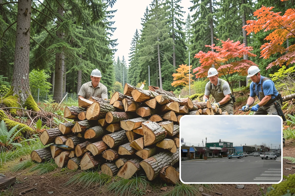 Kiln-Dried Firewood in Stanwood, Snohomish County, WA - Extremely low moisture for instant, reliable lighting