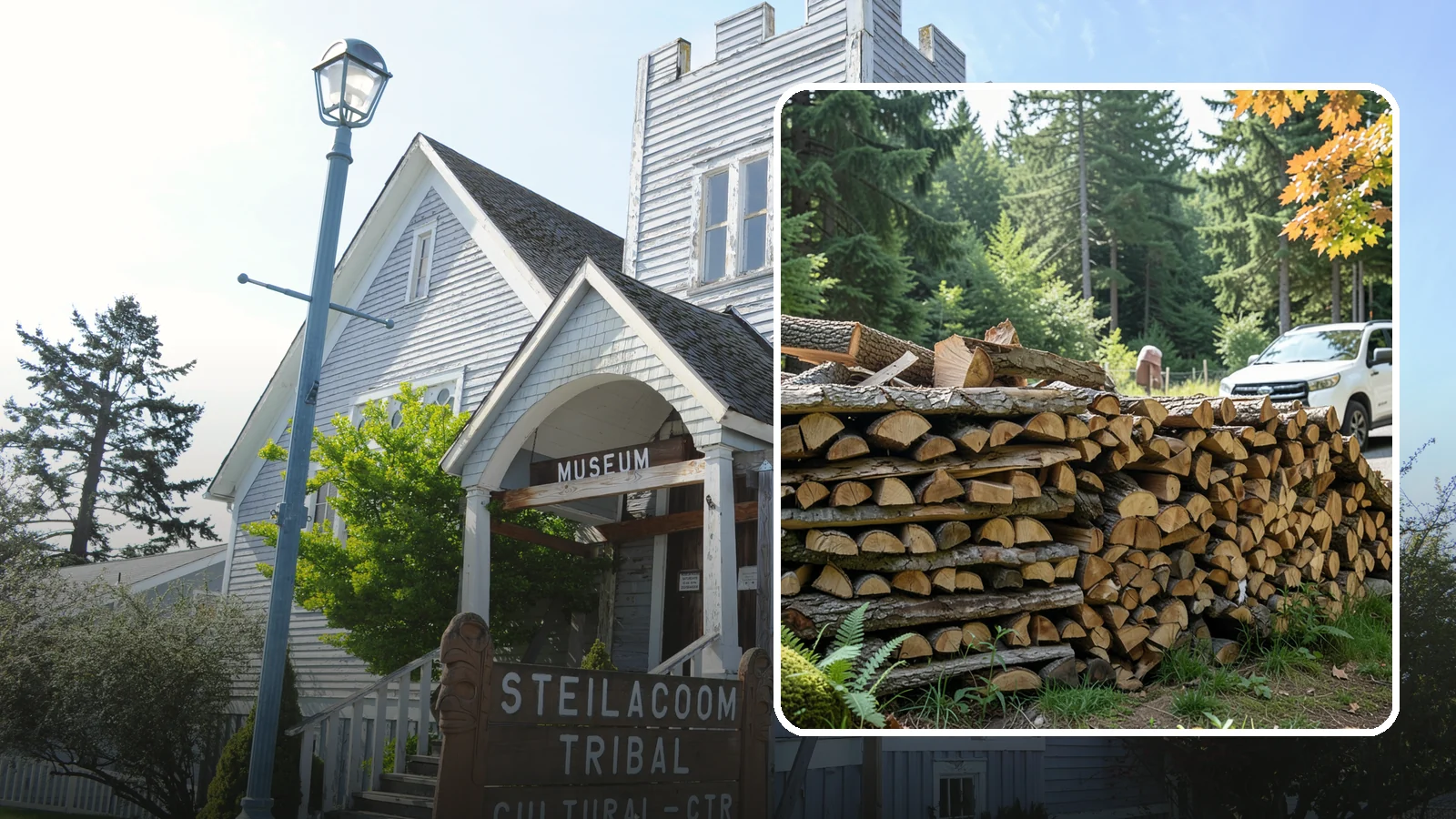 Kiln-Dried Firewood in Steilacoom, Pierce County, WA - Our kiln-dried firewood is heat-dried to a very low moisture level, so it lights instantly and burns hot even in soggy Pacific...