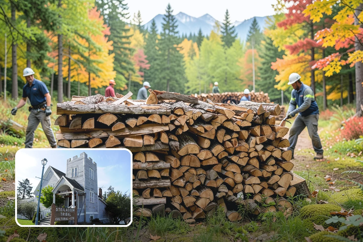 Kiln-Dried Firewood in Steilacoom, Pierce County, WA - Extremely low moisture for instant, reliable lighting