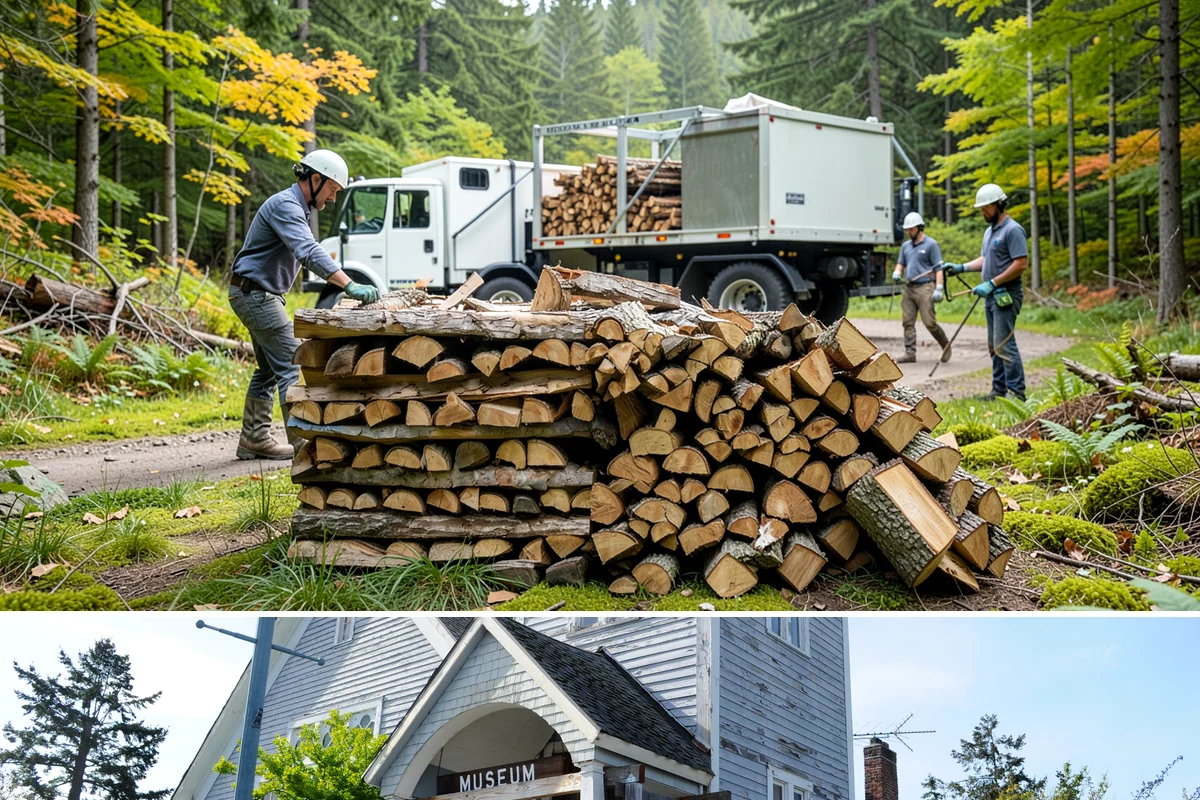 Kiln-Dried Firewood in Steilacoom, Pierce County, WA - Kiln-dried wood is available year-round and is especially valuable during the wettest winter months when air-dried wood struggles.