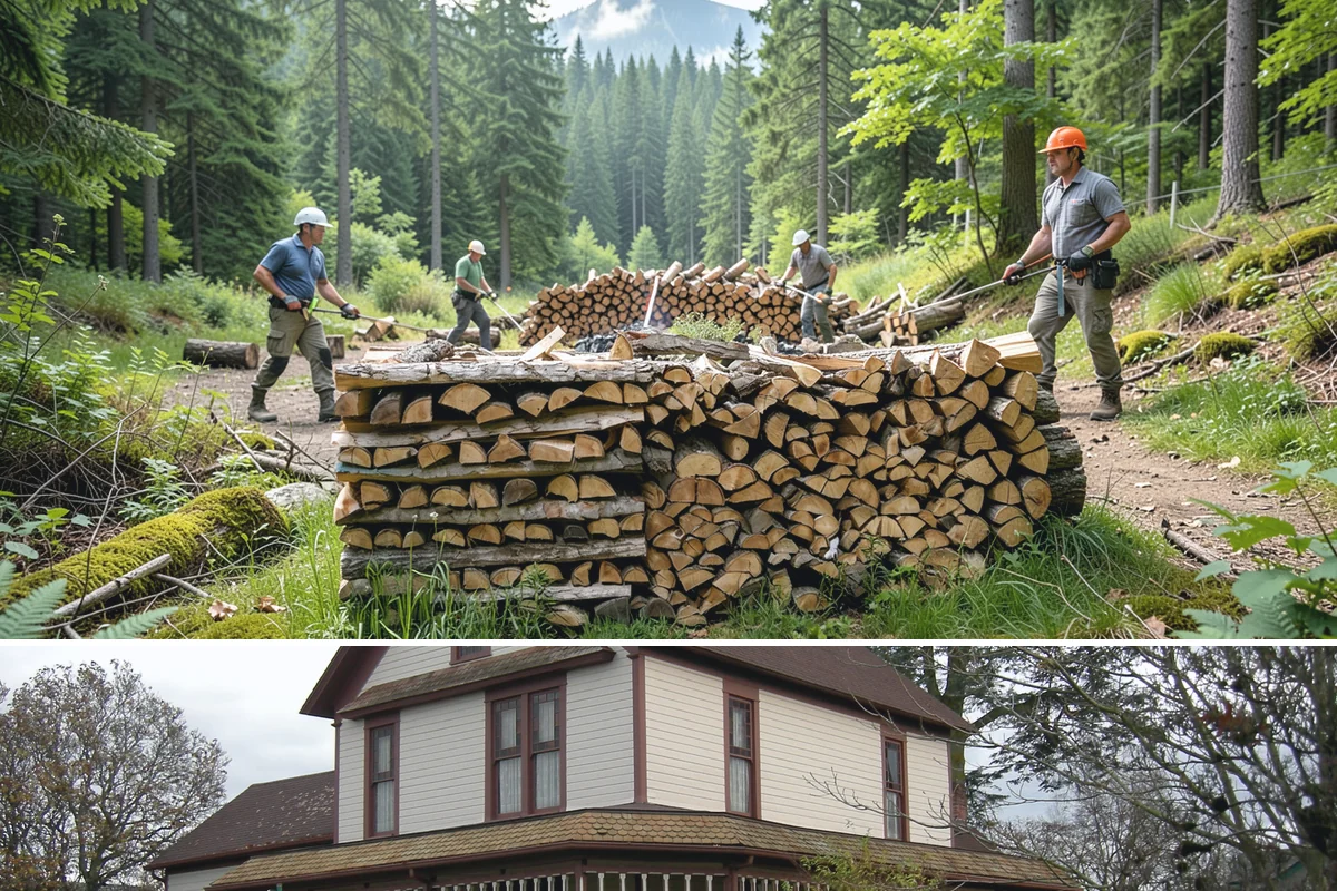 Kiln-Dried Firewood in Sumner, Pierce County, WA - Kiln-dried wood is available year-round and is especially valuable during the wettest winter months when air-dried wood struggles.
