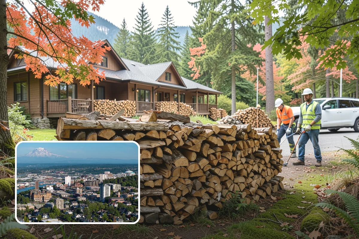Kiln-Dried Firewood in Tacoma, Pierce County, WA - Extremely low moisture for instant, reliable lighting