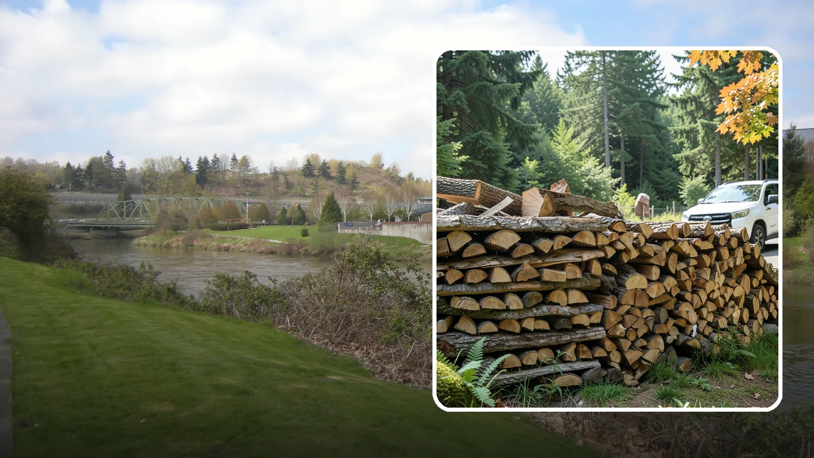 Kiln-Dried Firewood in Tukwila, King County, WA - Our kiln-dried firewood is heat-dried to a very low moisture level, so it lights instantly and burns hot even in soggy Pacific...
