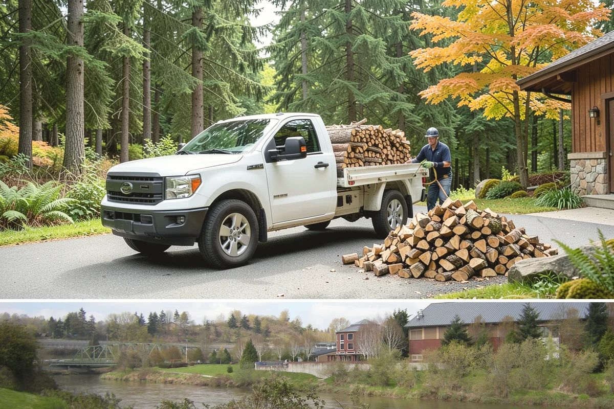 Kiln-Dried Firewood in Tukwila, King County, WA - Kiln-dried wood is available year-round and is especially valuable during the wettest winter months when air-dried wood struggles.