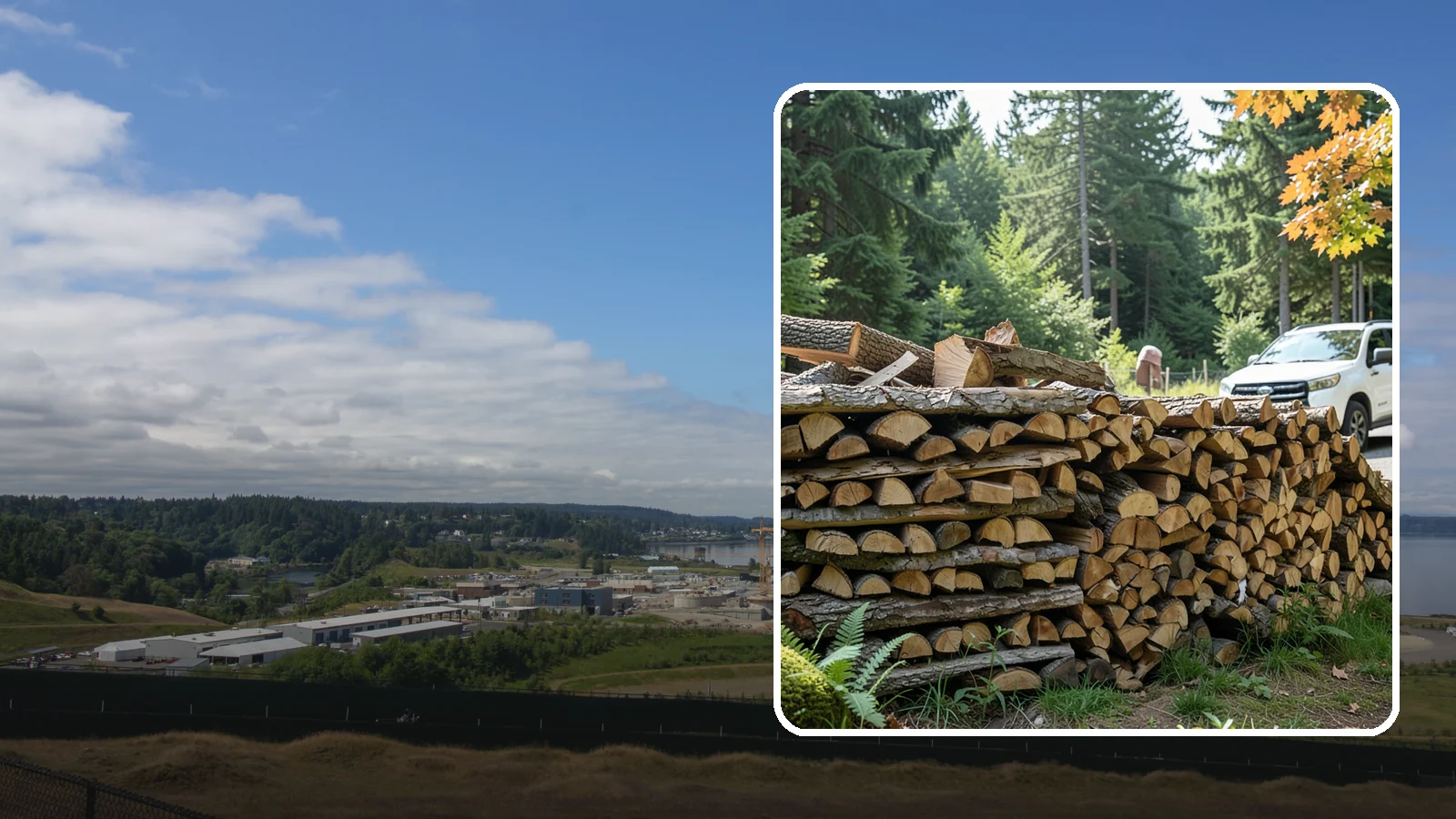 Kiln-Dried Firewood in University Place, Pierce County, WA - Our kiln-dried firewood is heat-dried to a very low moisture level, so it lights instantly and burns hot even in soggy Pacific...