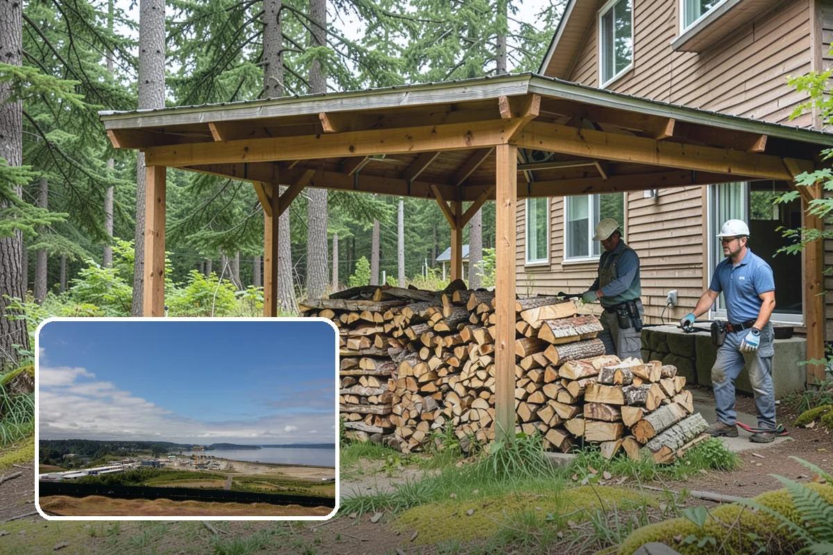 Kiln-Dried Firewood in University Place, Pierce County, WA - Extremely low moisture for instant, reliable lighting