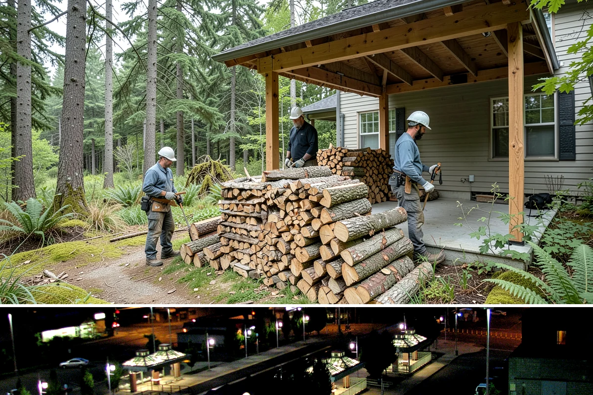 Kiln-Dried Hardwood in Auburn, King County, WA - Popular in late fall and winter when reliable, ready-to-burn heat matters most.