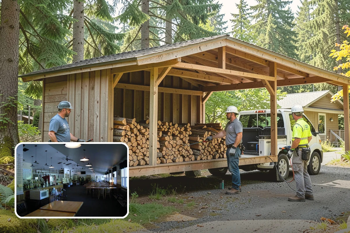 Kiln-Dried Hardwood in Black Diamond, King County, WA - Very low, consistent moisture content