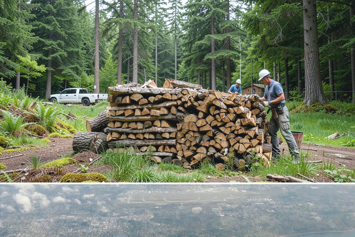 Kiln-Dried Hardwood in Burien, King County, WA - Popular in late fall and winter when reliable, ready-to-burn heat matters most.