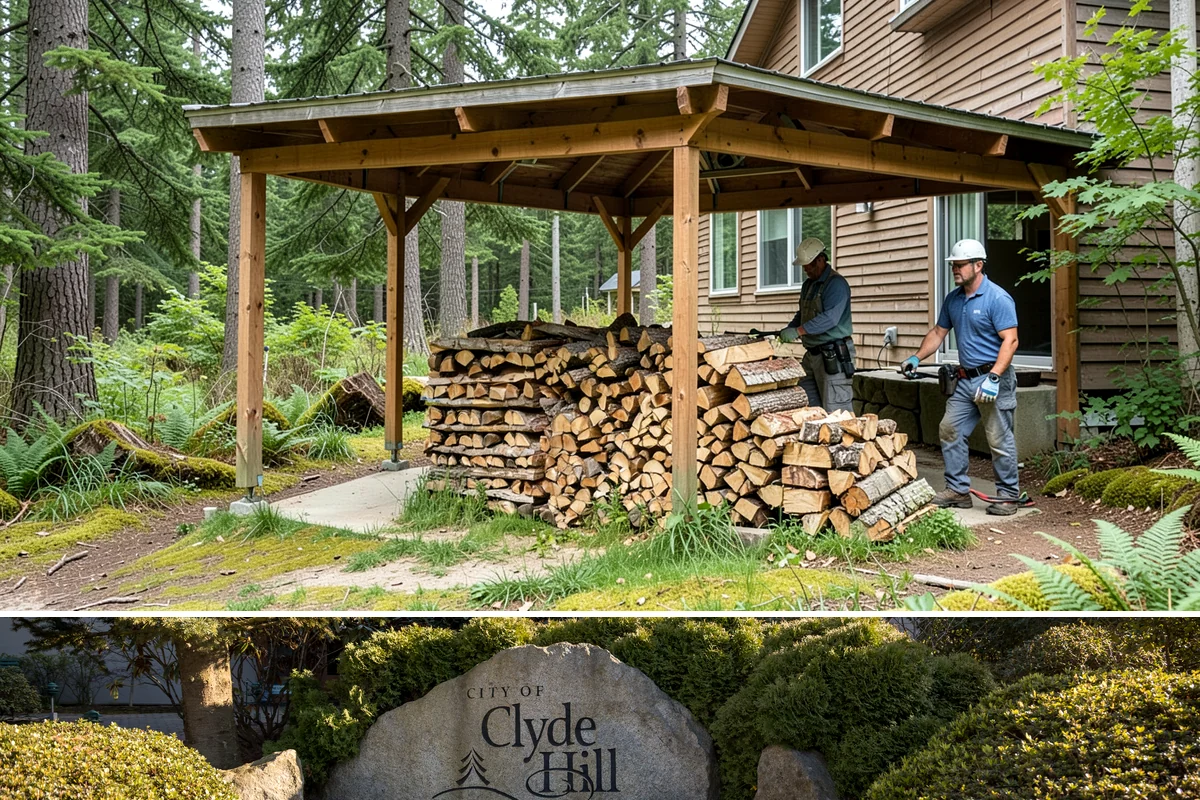Kiln-Dried Hardwood in Clyde Hill, King County, WA - Popular in late fall and winter when reliable, ready-to-burn heat matters most.