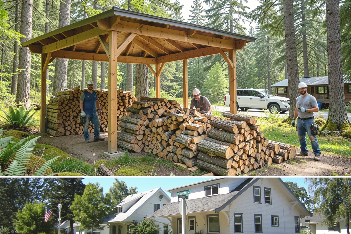 Kiln-Dried Hardwood in DuPont, Pierce County, WA - Popular in late fall and winter when reliable, ready-to-burn heat matters most.