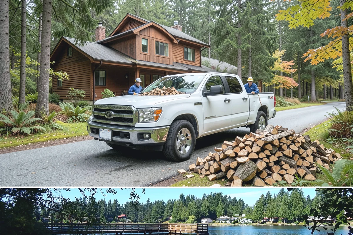 Kiln-Dried Hardwood in Federal Way, King County, WA - Popular in late fall and winter when reliable, ready-to-burn heat matters most.