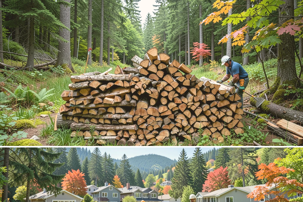 Kiln-Dried Hardwood in Fircrest, Pierce County, WA - Popular in late fall and winter when reliable, ready-to-burn heat matters most.
