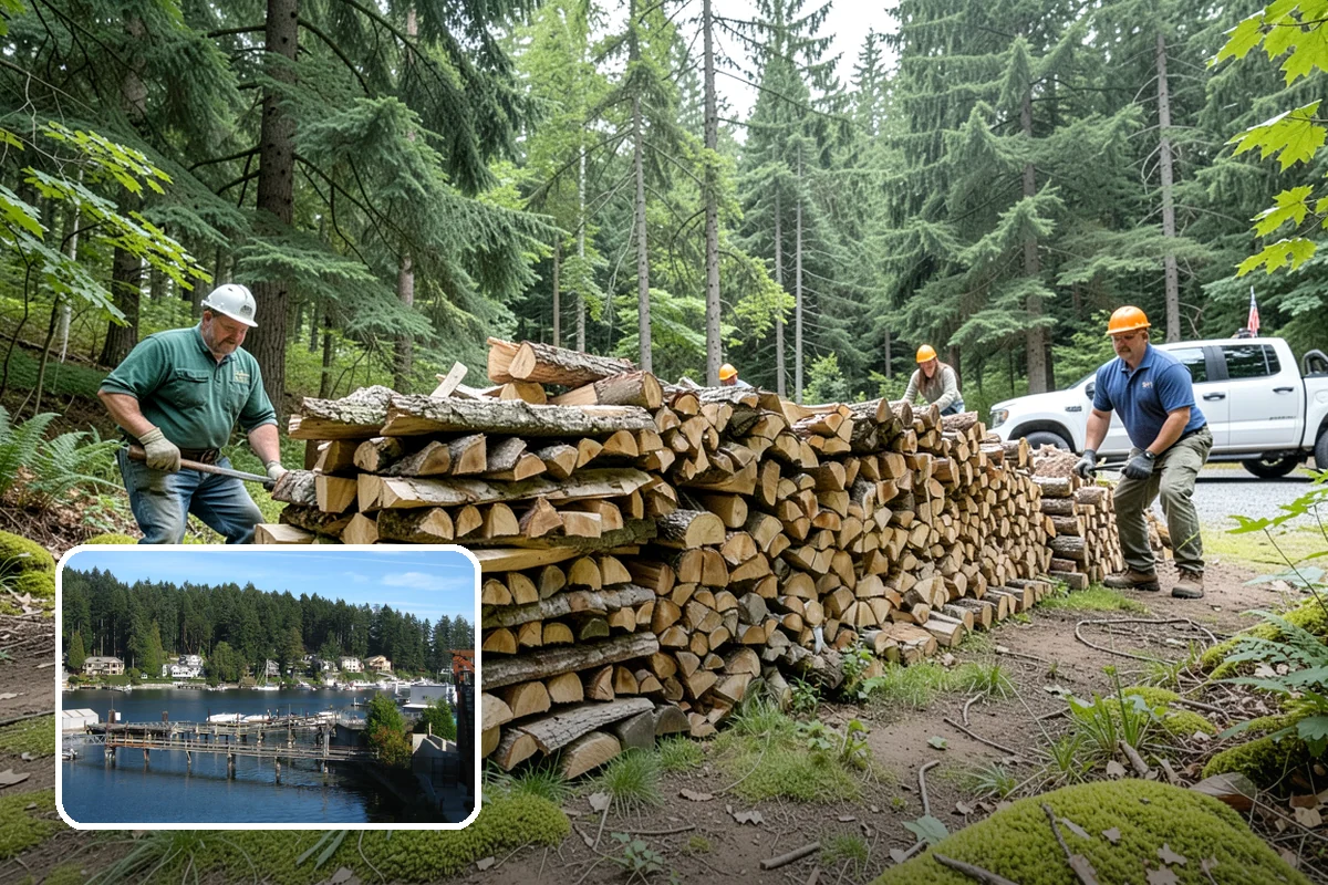Kiln-Dried Hardwood in Gig Harbor, Pierce County, WA - Very low, consistent moisture content