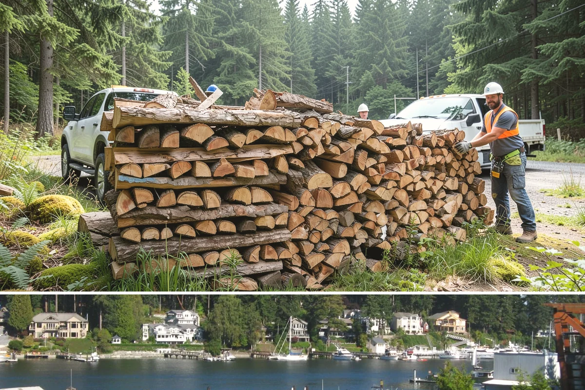 Kiln-Dried Hardwood in Gig Harbor, Pierce County, WA - Popular in late fall and winter when reliable, ready-to-burn heat matters most.