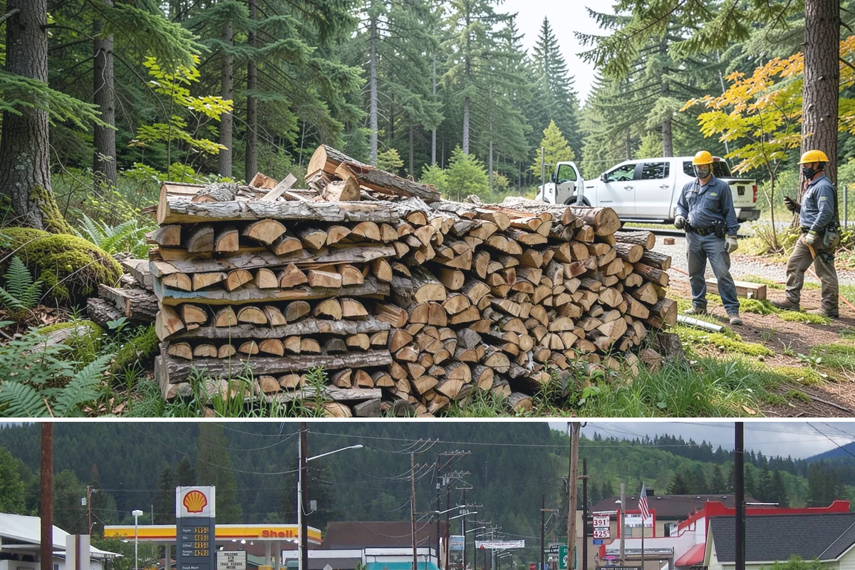 Kiln-Dried Hardwood in Granite Falls, Snohomish County, WA - Popular in late fall and winter when reliable, ready-to-burn heat matters most.