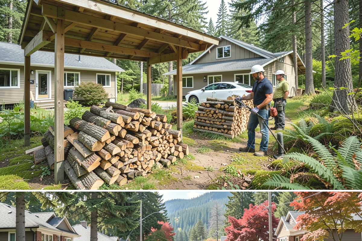 Kiln-Dried Hardwood in Hunts Point, King County, WA - Popular in late fall and winter when reliable, ready-to-burn heat matters most.